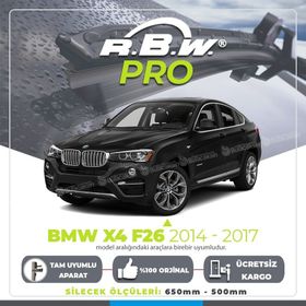 RBW Bmw X4 F26 Muz 2014-2017 Pro Silecek Takımı