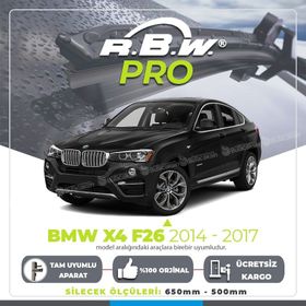 RBW Bmw X4 F26 Muz 2014-2017 Pro Silecek Takımı