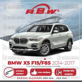 RBW Bmw X5 F15/F85 Muz 2014-2017 Silecek Takımı