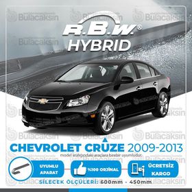 RBW Chevrolet Cruze 2009-2013 Ön Hybrid Silecek Takımı