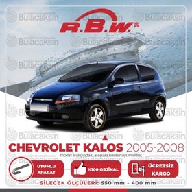 RBW Chevrolet Kalos Muz 2005-2008 Silecek Takımı