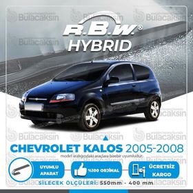 RBW Chevrolet Kalos Ön 2005-2008 Hibrit Silecek Takımı