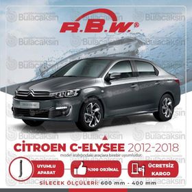 RBW Citröen C-elysee 2012-2018 Silecek Takımı