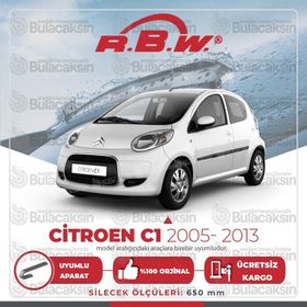 RBW Citroen C1 2005-2013 Ön Muz Silecek Takımı