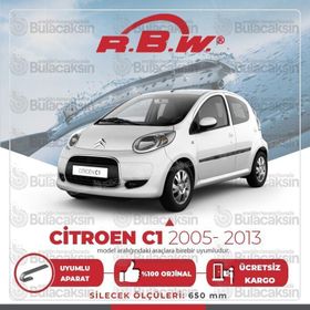RBW Citroen C1 2005-2013 Ön Muz Silecek Takımı