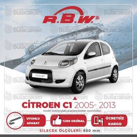 RBW Citroen C1 Muz 2005-2013 Silecek Takımı