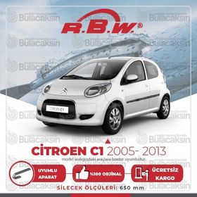 RBW Citroen C1 Muz 2005-2013 Silecek Takımı