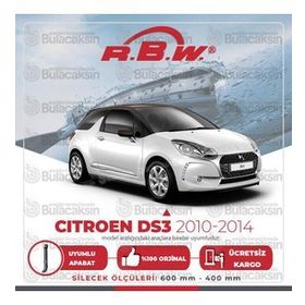 RBW Citroen DS3 Muz 2010-2014 Silecek Takımı