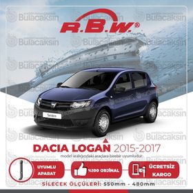 RBW Dacia Logan 2015-2017 Ön Muz Silecek Takımı