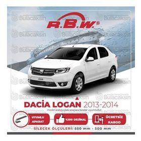 RBW Dacia Logan Muz 2013-2014 Silecek Takımı