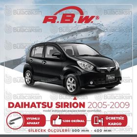 RBW Daihatsu Sirion 2005-2009 Ön Muz Silecek Takımı