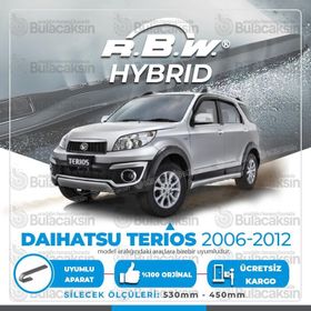 RBW Daihatsu Terios 2006-2012 Ön Hybrid Silecek Takımı