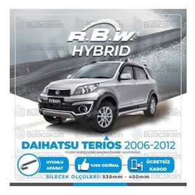 RBW Daihatsu Terios 2006-2012 Ön Hybrid Silecek Takımı