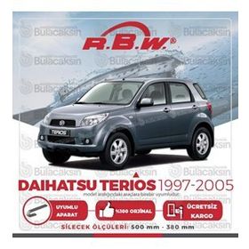 RBW Daihatsu Terios Muz 1998-2005 Silecek Takımı
