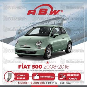 RBW Fiat 500 2008-2016 Muz Silecek Takımı