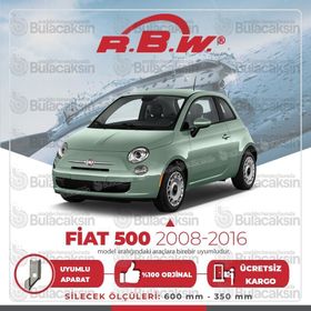 RBW Fiat 500 2008-2016 Muz Silecek Takımı