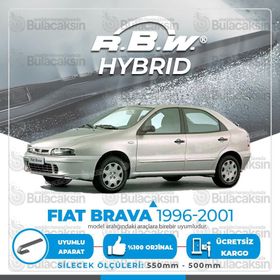 RBW Fiat Brava 1996-2001 Ön Hybrid Silecek Takımı