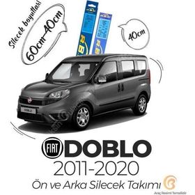 RBW Fiat Doblo 2011-2020 Arka ve Ön Silecek Seti