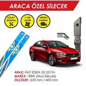 RBW Fiat Egea 2015-2018 Ön Muz Silecek Takımı