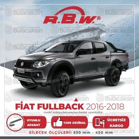 RBW Fiat Fullback Muz 2016-2018 Silecek Takımı