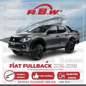 RBW Fiat Fullback Muz 2016-2018 Silecek Takımı