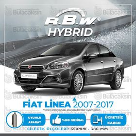 RBW Fiat Linea 2007-2017 Ön Hybrid Silecek Takımı