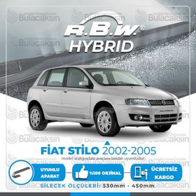 RBW Fiat Stilo 2002-2005 Ön Hybrid Silecek Takımı