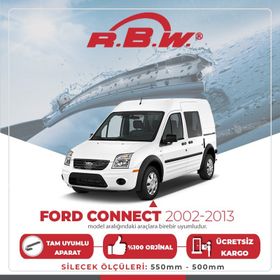 RBW Ford Connect 2002-2013 Ön Muz Silecek Takımı