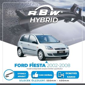 RBW Ford Fiesta 2002-2008 Ön Hybrid Silecek Takımı