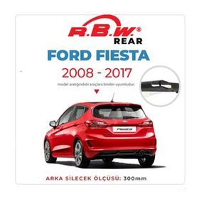 RBW Ford Fiesta 2008-2017 Arka Silecek