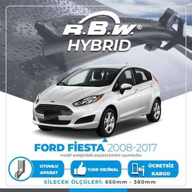RBW Ford Fiesta 2008-2017 Ön Hybrid Silecek Takımı