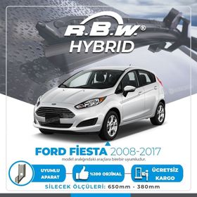 RBW Ford Fiesta 2008-2017 Ön Hybrid Silecek Takımı