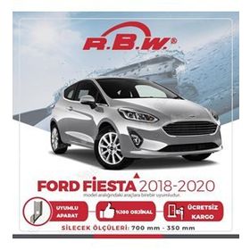 RBW Ford Fiesta Muz 2018-2020 Silecek Takımı