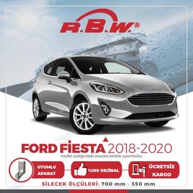 RBW Ford Fiesta Muz 2018-2020 Silecek Takımı