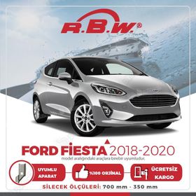 RBW Ford Fiesta Muz 2018-2020 Silecek Takımı