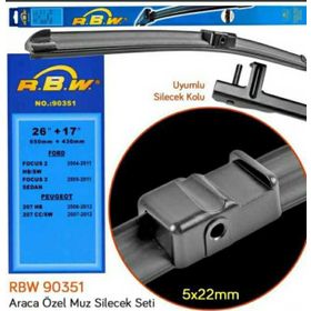 RBW Ford Focus 2 2004-2011 Ön Silecek Takımı