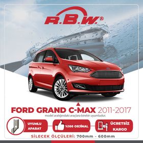 RBW Ford Grand C-Max 2 2011-2017 Ön Muz Silecek Takımı