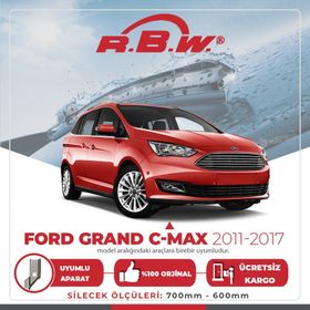 RBW Ford Grand C-Max 2 2011-2017 Ön Muz Silecek Takımı