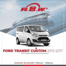 RBW Ford Transit Custom Muz 2013-2017 Silecek Takımı