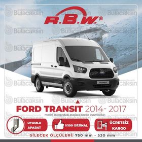 RBW Ford Transit Muz 2014-2017 Silecek Takımı