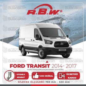 RBW Ford Transit Muz 2014-2017 Silecek Takımı