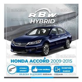 RBW Honda Accord Ön 2009-2015 Hibrit Silecek Takımı
