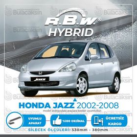 RBW Honda Jazz 2002-2008 Ön Hybrid Silecek Takımı