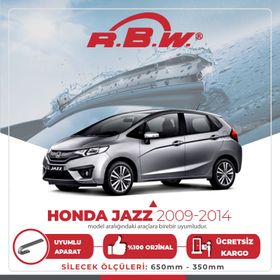 RBW Honda Jazz 2009-2014 Ön Muz Silecek Takımı