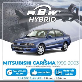 RBW Hybrid Mitsubishi Carisma 1995-2003 Arası Ön Silecek Takımı