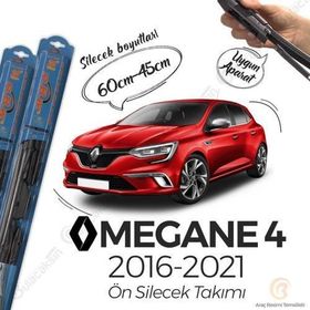RBW Hybrid Renault Megane 4 2016-2020 Uyumlu Ön Silecek Takımı
