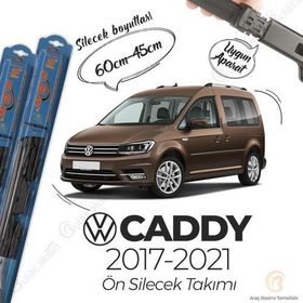 RBW Hybrid Volkswagen Caddy 2017-2021 Uyumlu Ön Silecek Takımı