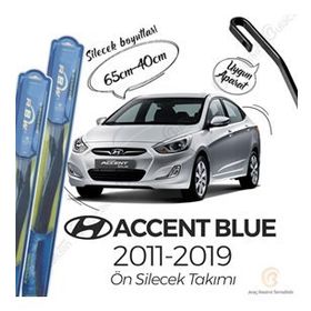 RBW Hyundai Accent Blue 2011-2016 Ön Hybrid Silecek Takımı