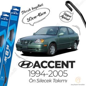 RBW Hyundai Accent Muz 1994-2005 Silecek Takımı