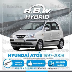 RBW Hyundai Atos 1997-2008 Ön Hybrid Silecek Takımı